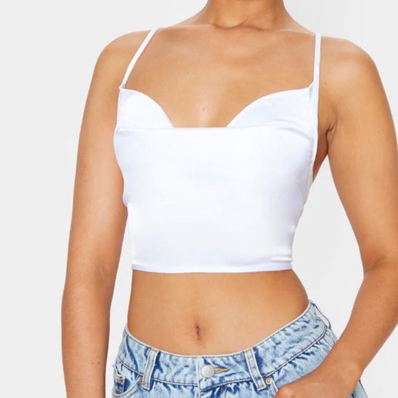 Satin PLT top - Picture 1 of 2